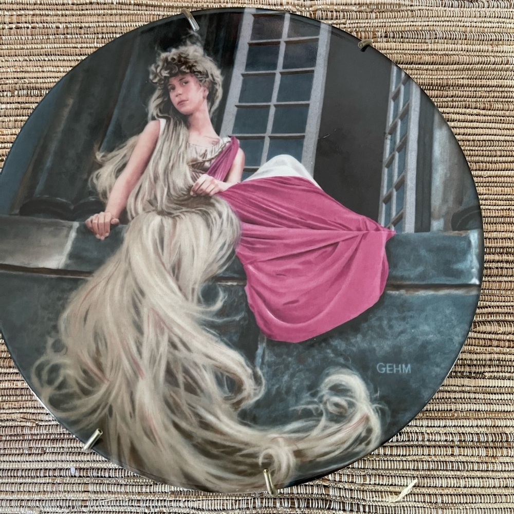 Rapunzel Collectors Plate